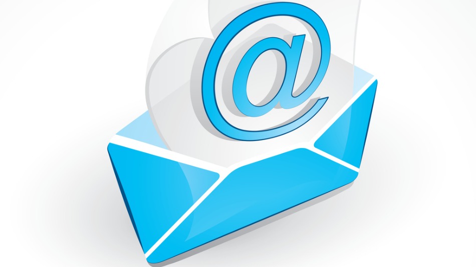 Ofimática icono de correo electrónico