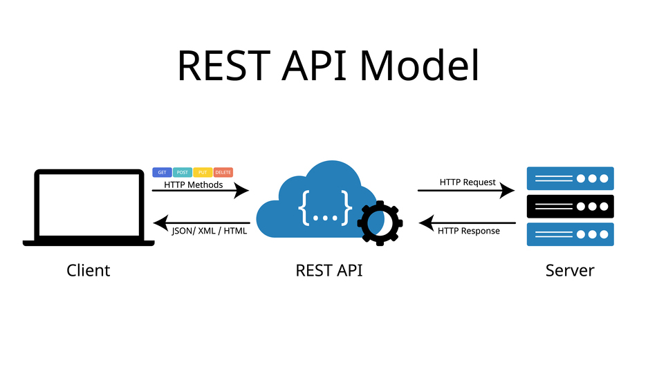 ilustración de API REST MODEL